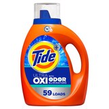 Tide+ Ultra Oxi with Odor Eliminators Liquid Laundry Detergent, Original Scent, 84 oz, thumbnail image