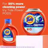 Tide+ Ultra Oxi with Odor Eliminators Liquid Laundry Detergent, Original Scent, 84 oz, thumbnail image