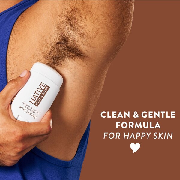 Native Sensitive Whole Body Deodorant, Coconut & Vanilla, 2.4 OZ