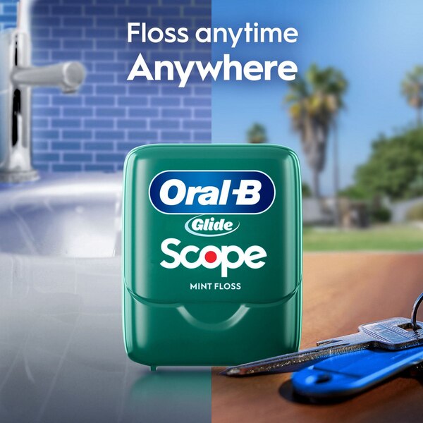 Oral-B Glide Pro-Health Comfort Plus Floss, Mint, 43.7 YD