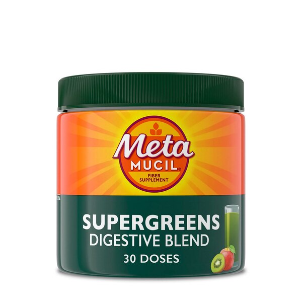 Metamucil Greens SuperFood Powder Fiber Supplement, 30 servings