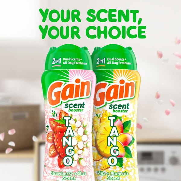Gain Tango In-Wash Scent Booster Beads, Strawberry & Shea Scent, 21.1 oz