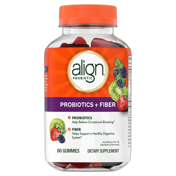 Align Bloating Relief Plus Fiber, 60 CT