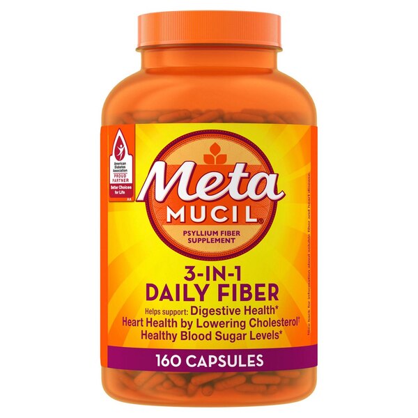 Metamucil Capsules, 160 CT