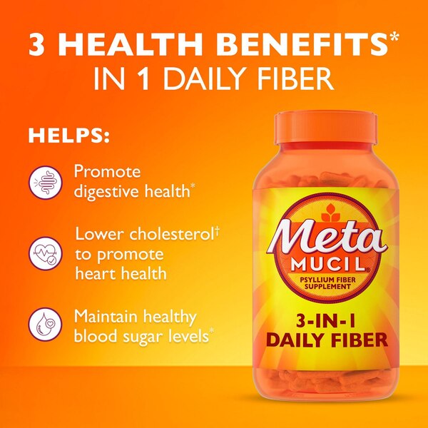 Metamucil Capsules, 160 CT