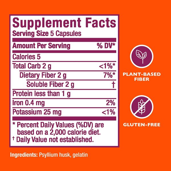 Metamucil Capsules, 160 CT