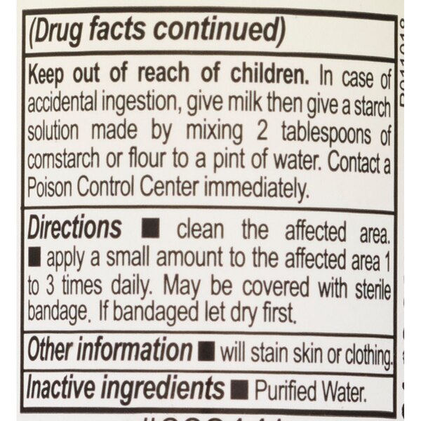 CVS Health First Aid Antiseptic, Iodine Tincture USP