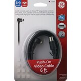 GE Push-On Video Cable, 6', thumbnail image