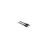 Philips Elite USB-A to USB-C Cable, 3 ft Braided, Black, thumbnail image