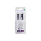 Philips Elite USB-C to USB-C Cable, 6 ft, Braided, Black, thumbnail image
