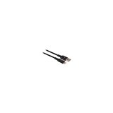 Philips AC Charger with USB A-Lightning Cable, 2 Ports, 2.4A, 6ft Braided, Black, thumbnail image