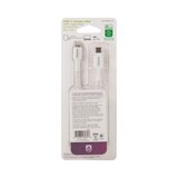 Philips USB-C to Lightning Cable, 4 ft, Basic, White, thumbnail image