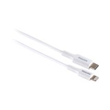 Philips USB-C to Lightning Cable, 4 ft, Basic, White, thumbnail image