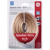 General Electric 72622 Speaker Wire, Gold, 50 ft, thumbnail image