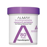 Almay Biodegradable Longwear & Waterproof Eye Makeup Remover Pads, thumbnail image