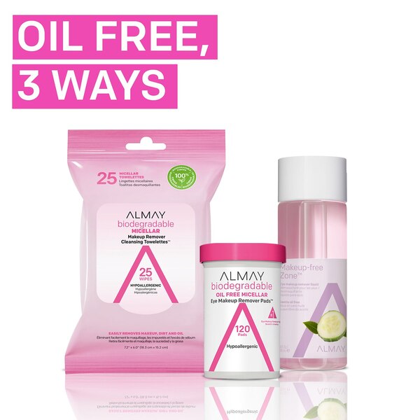 Almay Biodegradable Micellar Eye Makeup Remover Pads