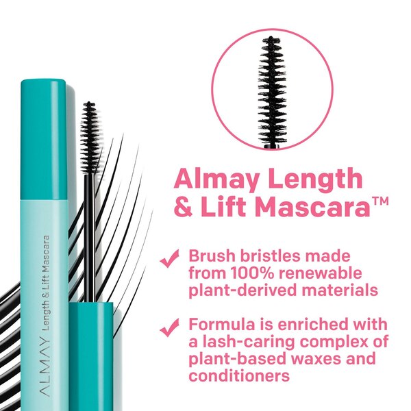 Almay Length & Lift Waterproof Mascara, Black