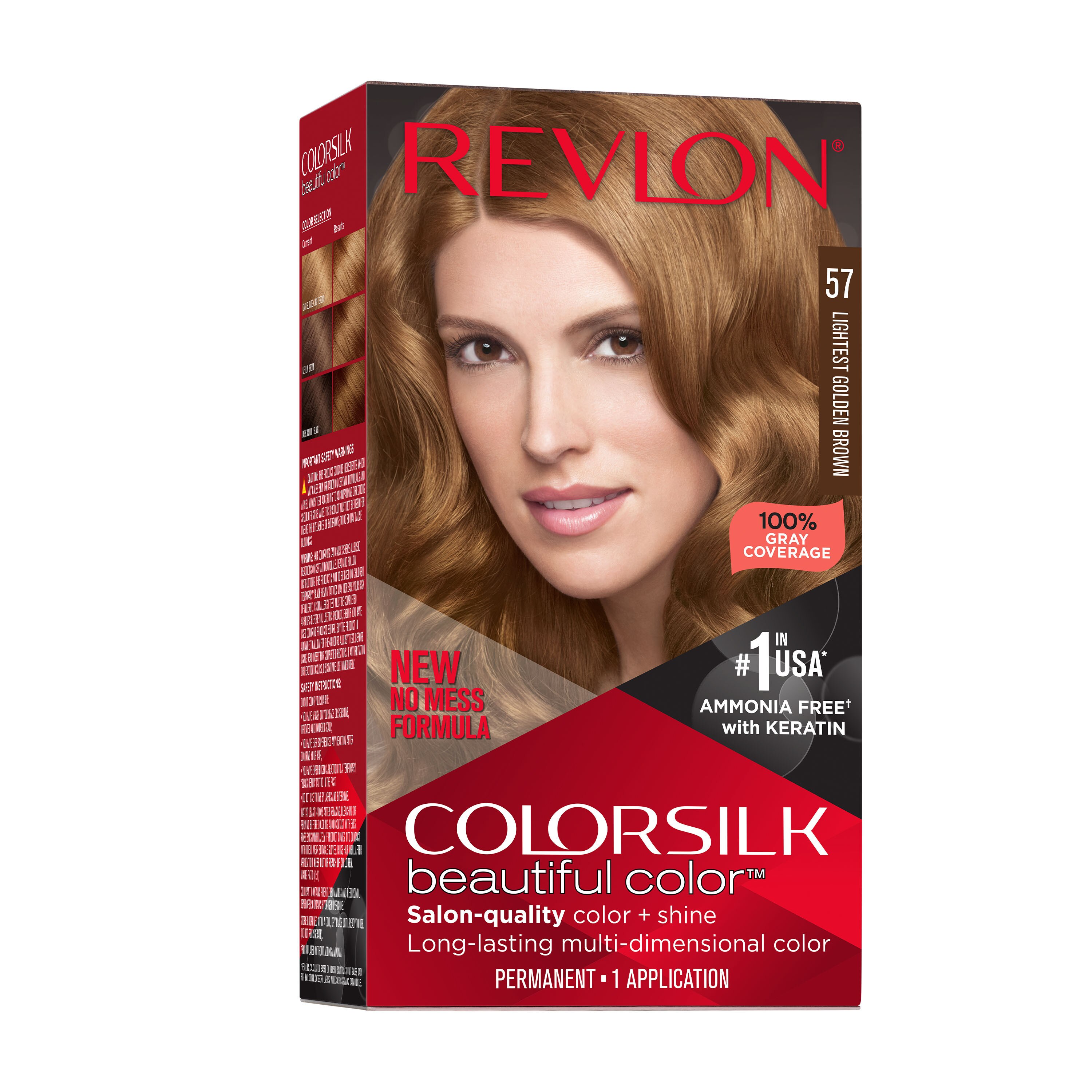 Revlon Colorsilk With Bond Repair Complex Permanent Hair Color