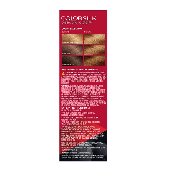 Revlon Colorsilk With Bond Repair Complex Permanent Hair Color