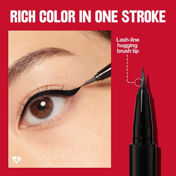 Revlon ColorStay Lash Serum + Liner Liquid Liner, Blackest Black