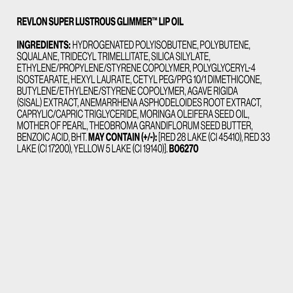 Revlon Super Lustrous Glimmer Lip Oil