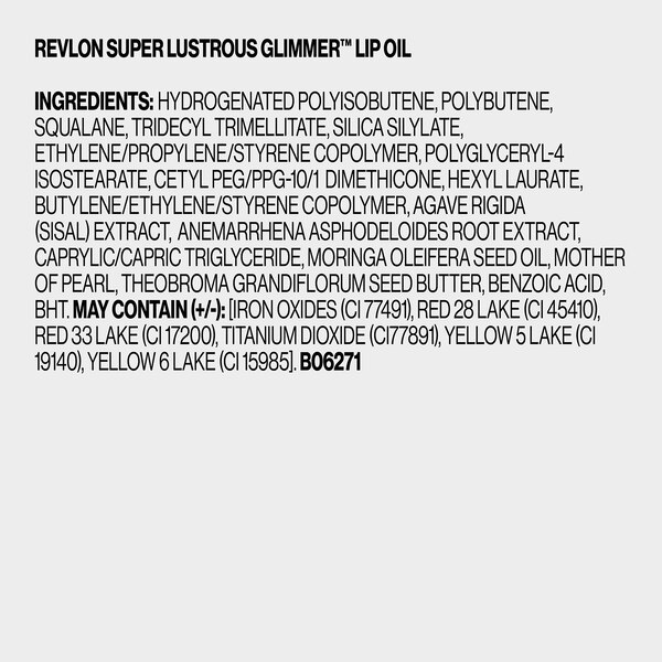 Revlon Super Lustrous Glimmer Lip Oil