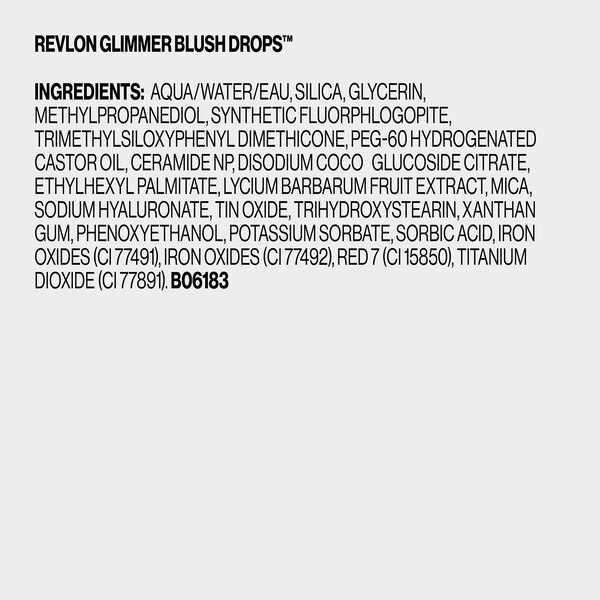 Revlon Glimmer Blush Drops