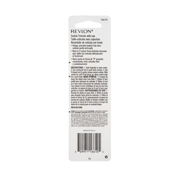 Revlon Stainless Steel Cuticle Trimmer