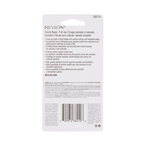 Revlon Cuticle Nippers Full Jaw Large Blade
