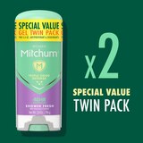 Mitchum Women 48-Hour Triple Odor Defense Antiperspirant & Deodorant Gel Stick, Shower Fresh, thumbnail image