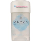 Almay Clear Gel Hypoallergenic Antiperspirant & Deodorant Stick, Fragrance Free, 2.75 OZ, thumbnail image
