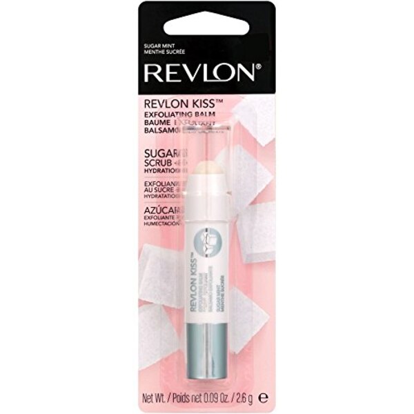 Revlon Kiss Exfoliating Balm Sugar Mint, 0.09 OZ
