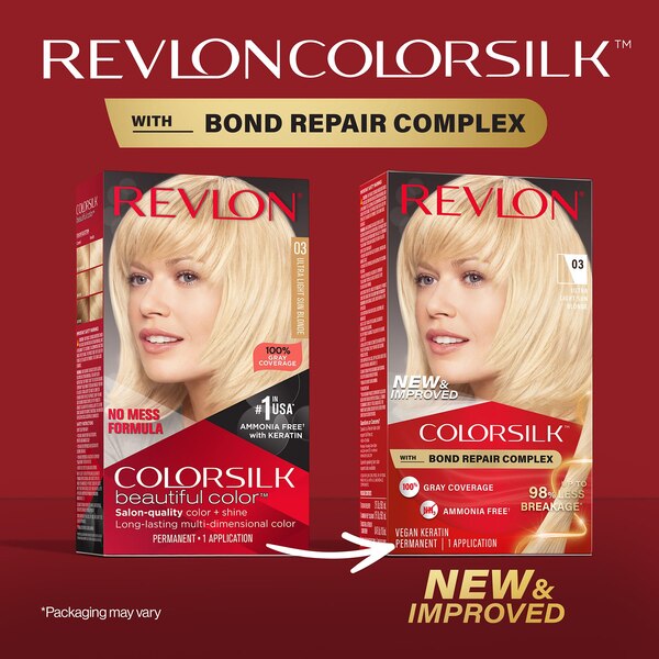 Revlon Colorsilk With Bond Repair Complex Permanent Hair Color