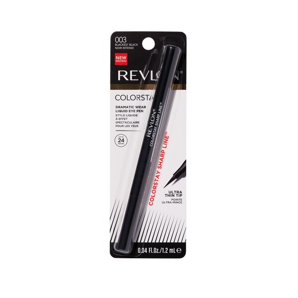 Revlon ColorStay Liquid Eye Pen, Blackest Black