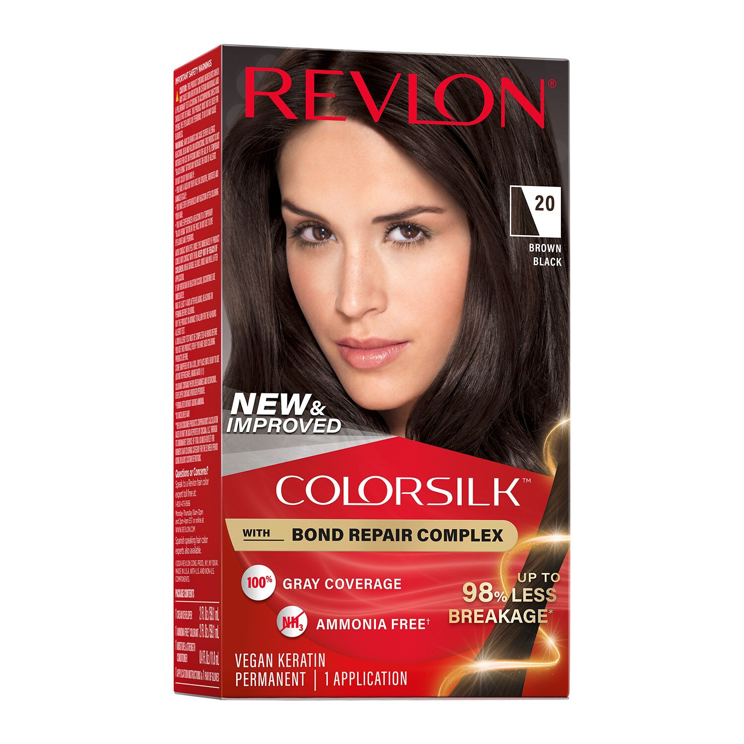 Revlon Colorsilk With Bond Repair Complex Permanent Hair Color