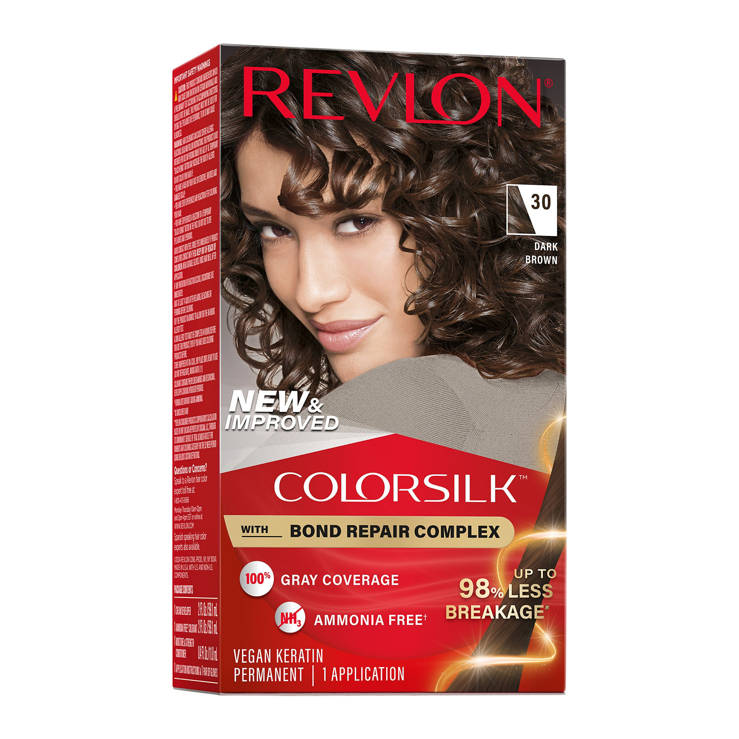 Revlon Colorsilk With Bond Repair Complex Permanent Hair Color