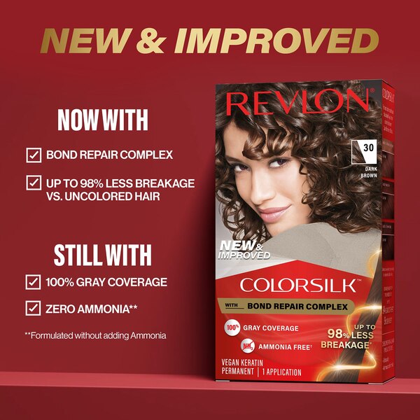 Revlon Colorsilk With Bond Repair Complex Permanent Hair Color