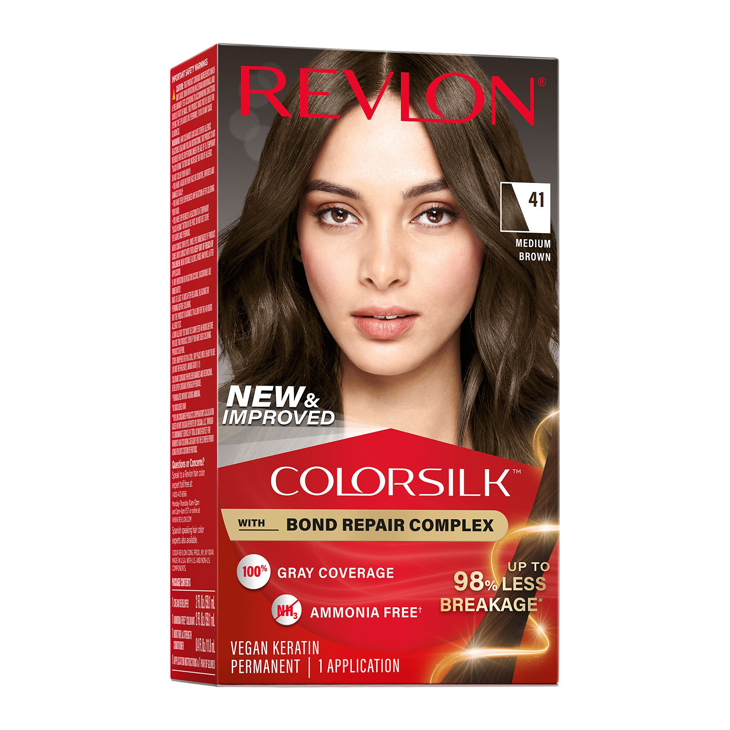 Revlon Colorsilk With Bond Repair Complex Permanent Hair Color
