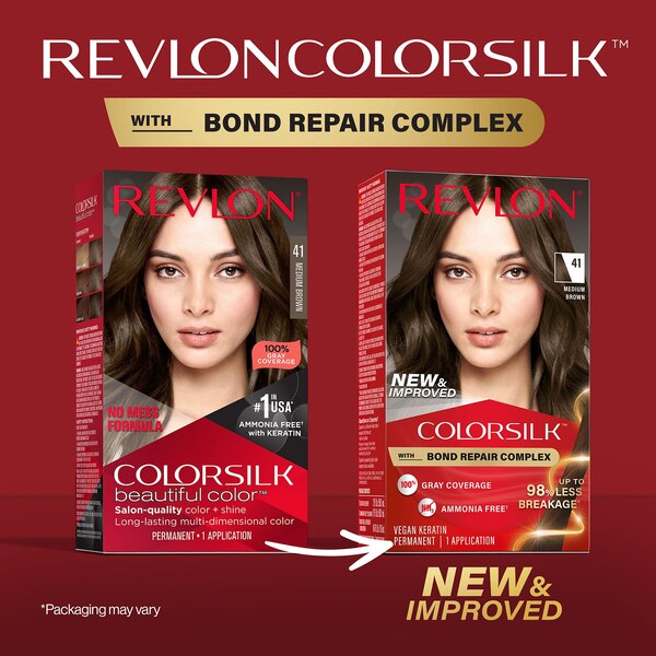 Revlon Colorsilk With Bond Repair Complex Permanent Hair Color