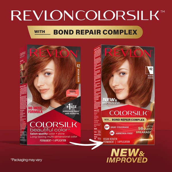 Revlon Colorsilk With Bond Repair Complex Permanent Hair Color