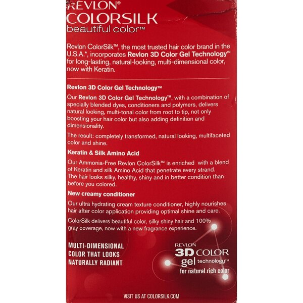 Revlon Colorsilk With Bond Repair Complex Permanent Hair Color