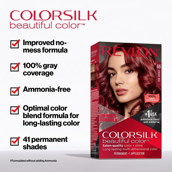 Revlon Colorsilk With Bond Repair Complex Permanent Hair Color