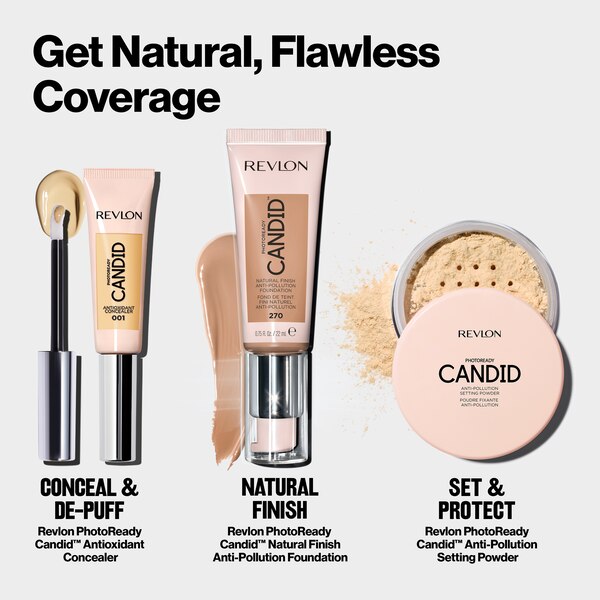 Revlon PhotoReady Candid Natural Finish - Base de maquillaje antipolución