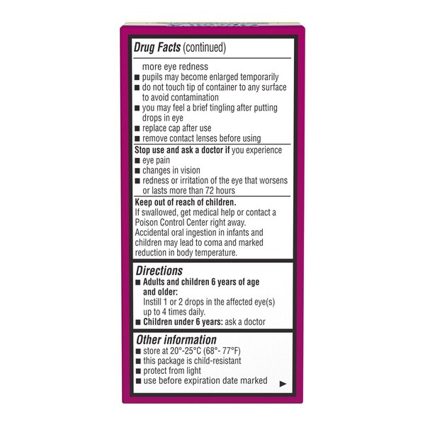 Opcon-A Allergy Relief Eye Drops, 0.5 OZ