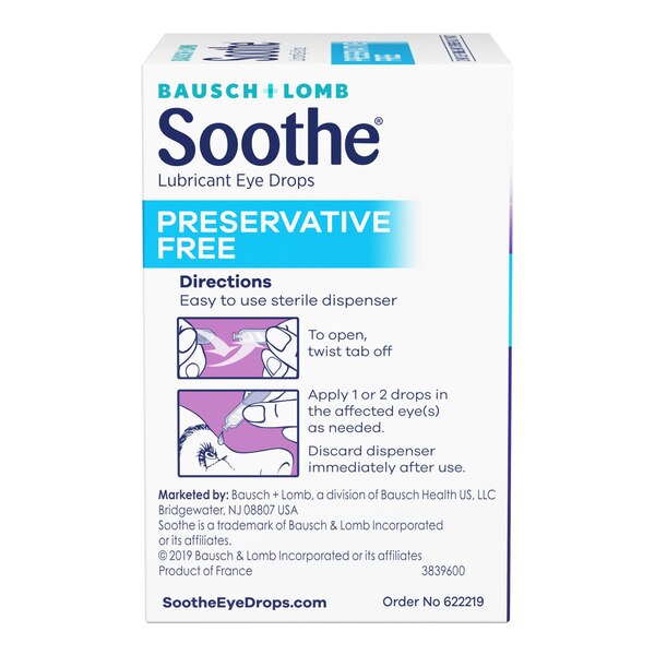 Soothe Preservative Free Drop, 30 CT