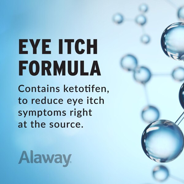 Bauch & Lomb Alaway Eye Itch Relief Drops, 0.34 fl oz