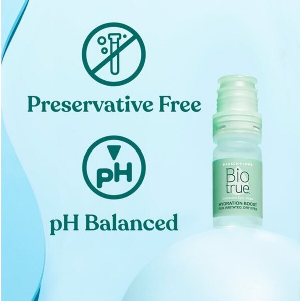 Biotrue Hydration Boost Eye Drops for Irritated, Dry Eyes from Bausch + Lomb