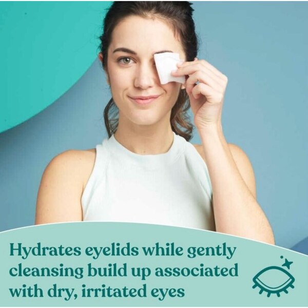 Biotrue Micellar Eyelid Cleansing Wipes, 30 CT