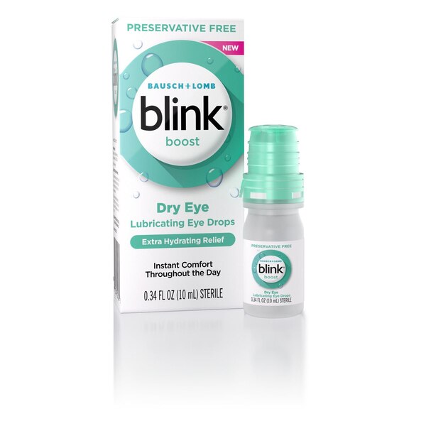 Blink Boost Dry Eye Lubricating Eye Drops, 0.34 FL OZ