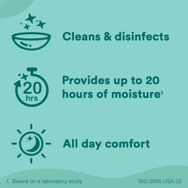 Bio True Multi-Purpose Solution, 10 FL OZ, Twin Pack